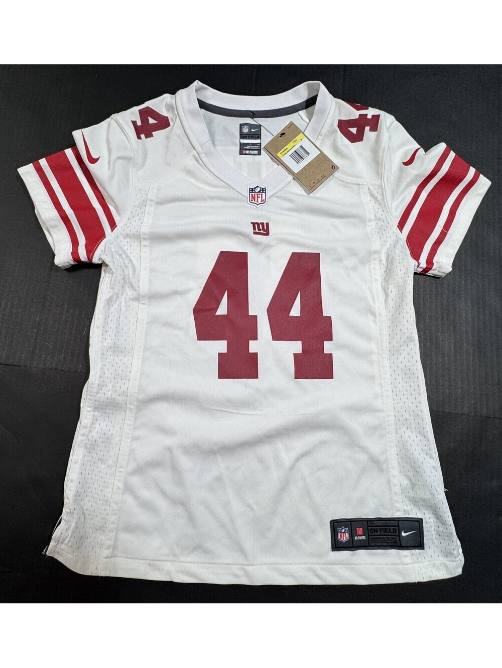 Nike Cam Skattebo New York Giants On Field Jersey White Womens Small NWT - Picture 3 of 9